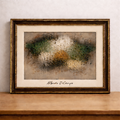 Abstract earth tones on display