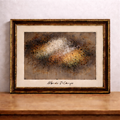 Abstract expressionism in warm tones 3