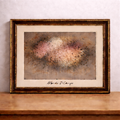 Abstract expressionism in warm tones 4